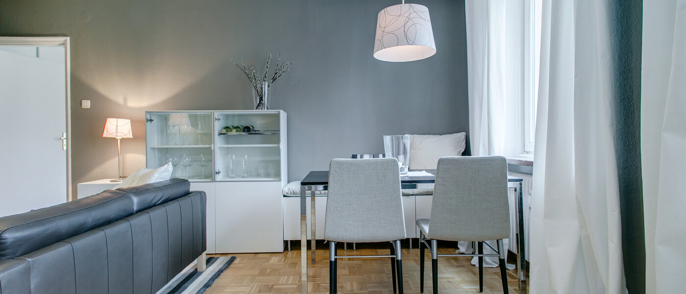 公寓 München Giesing 01 餐厅 7646