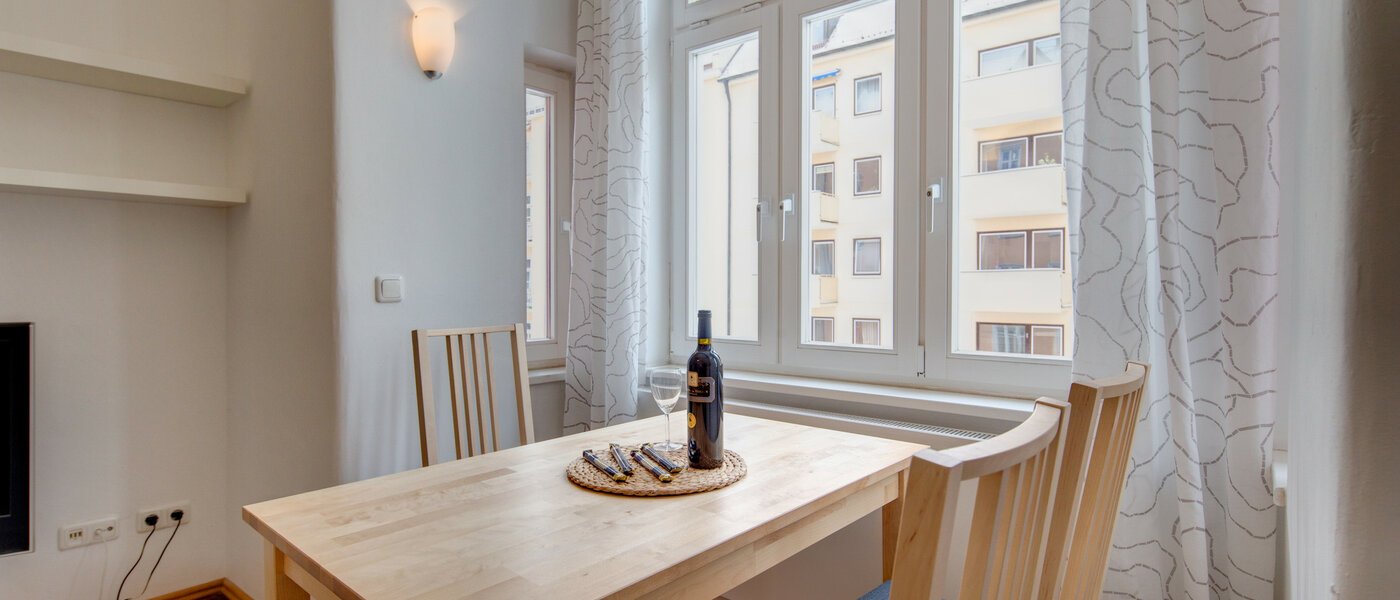 公寓 München Au 01 餐厅 7657