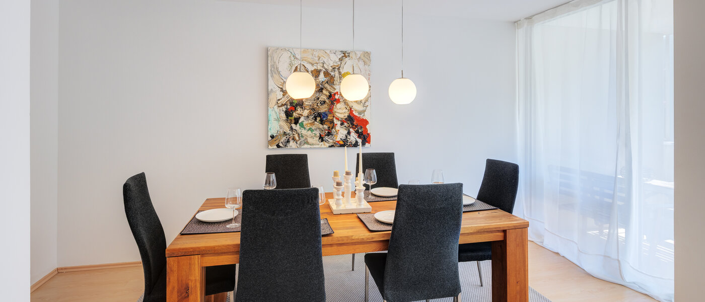 公寓 München Schwabing-Nord (zw. Leopoldstraße & Englischen Garten) 02 用餐区 7670