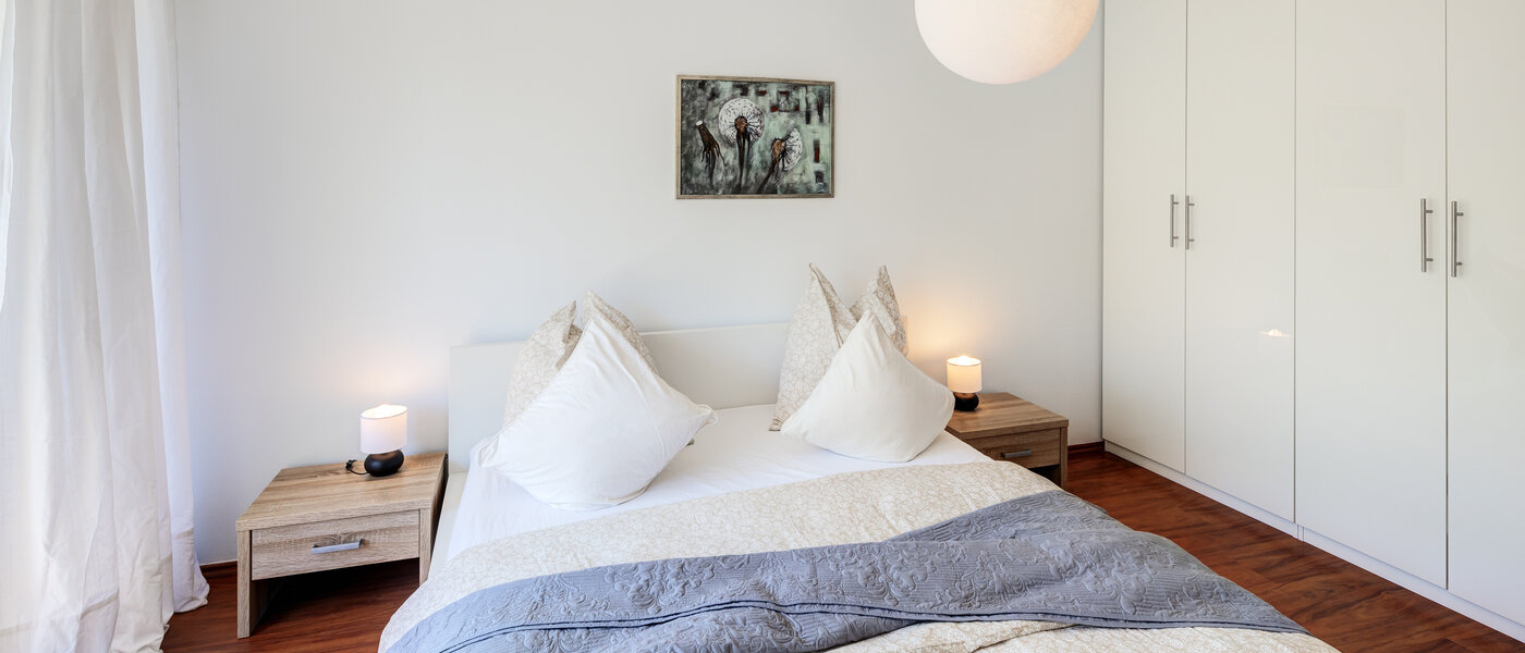 公寓 München Schwabing-Nord (zw. Leopoldstraße & Englischen Garten) 02 第一卧室 7670