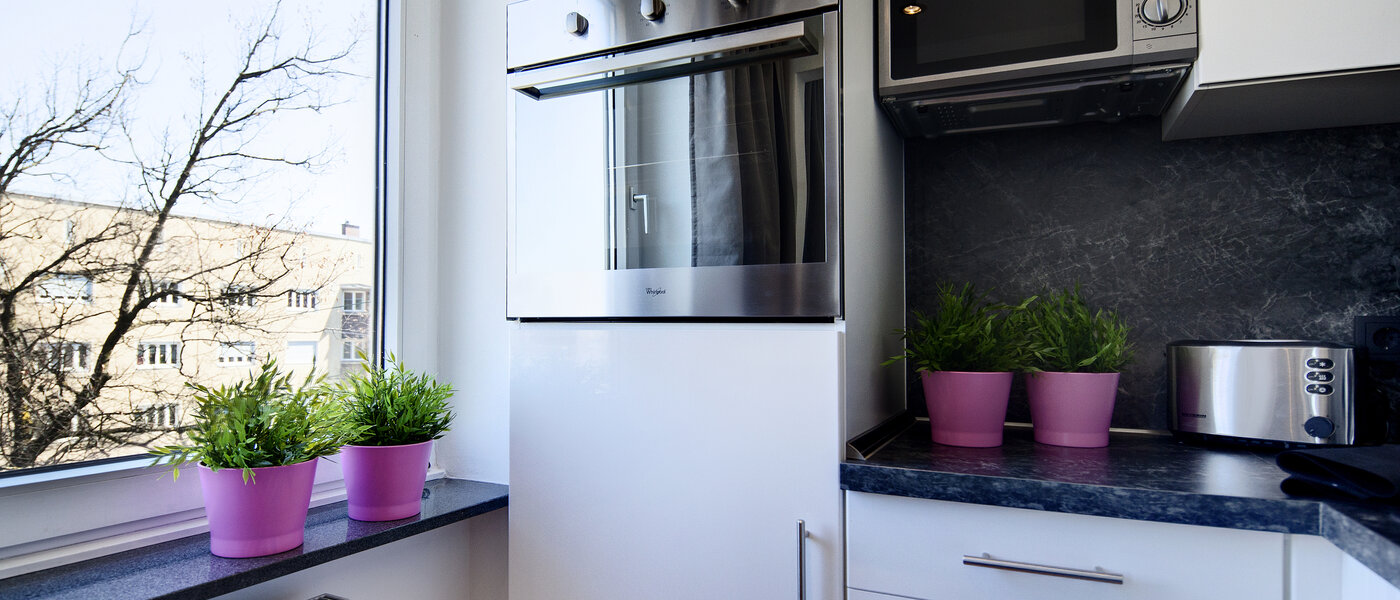 租用公寓 München Schwabing-West (rund um den Hohenzollernplatz) 01 厨房 7701