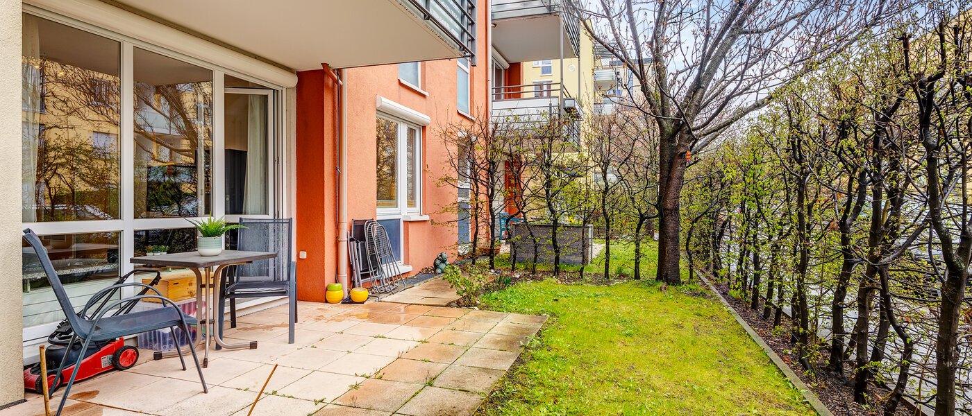 公寓 München Parkstadt Schwabing 01 露台 7742