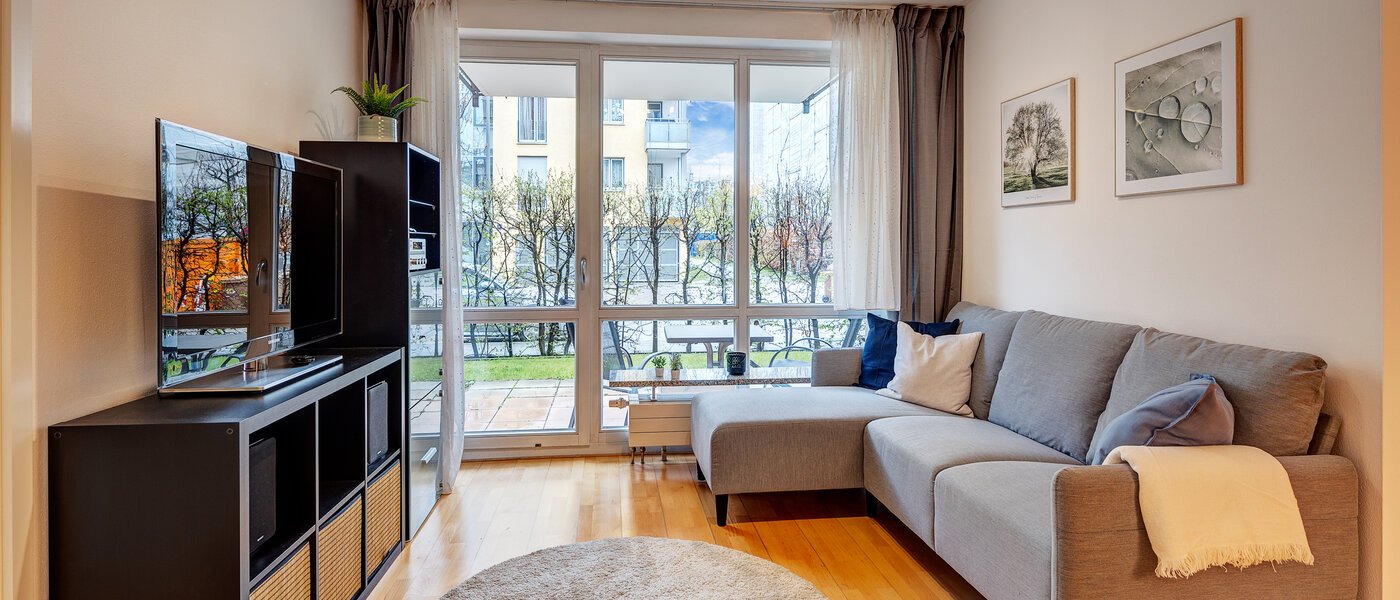 公寓 München Parkstadt Schwabing 01 客厅 7742
