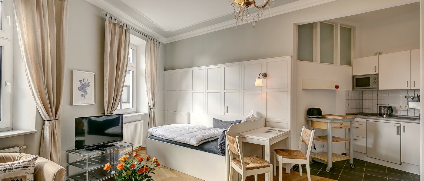 公寓 München Gärtnerplatzviertel 02 客厅 781