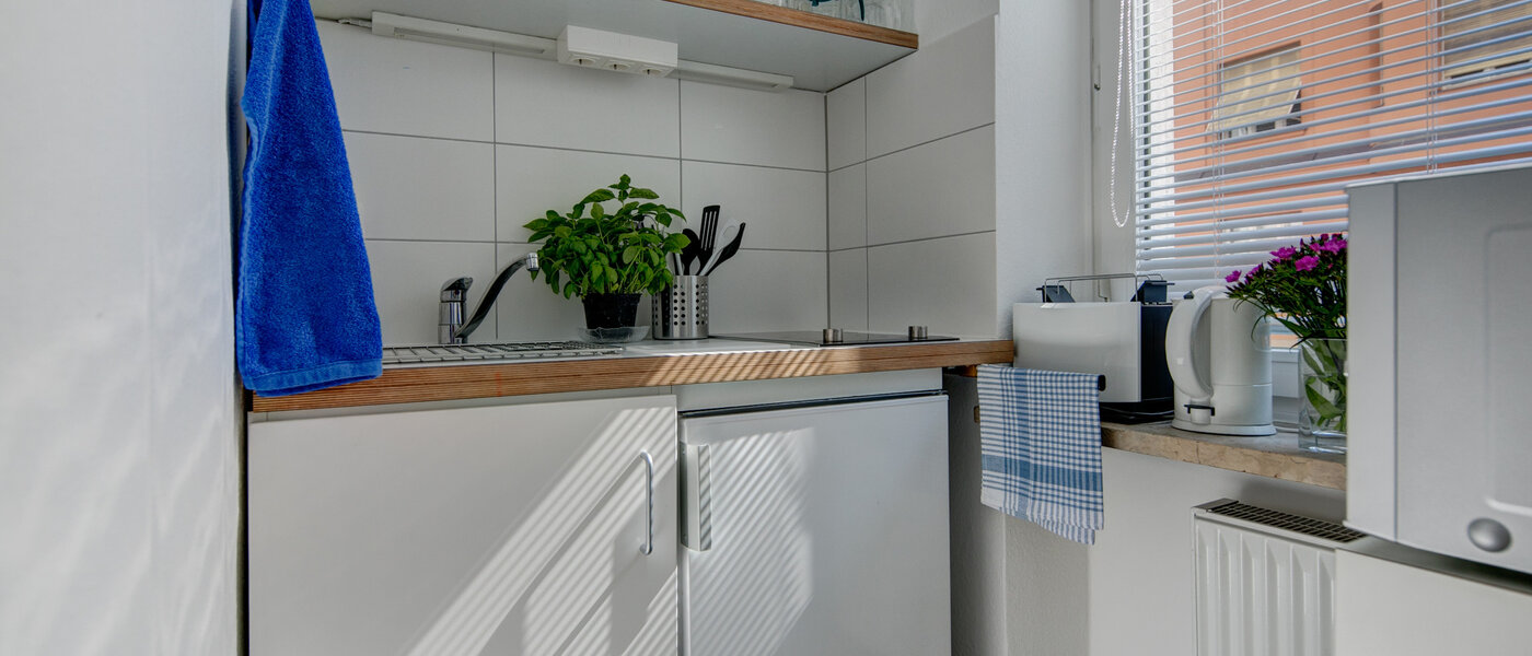 租用公寓 München Lehel 01 厨房 7892