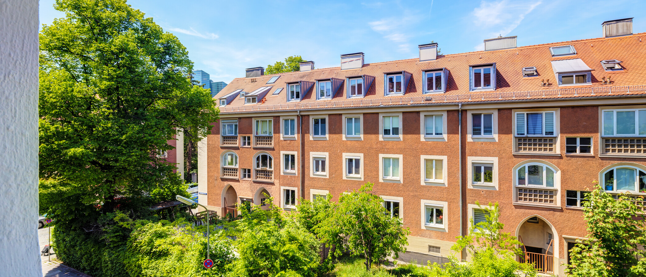 公寓 München Schwabing - Alte Heide 03 景观 7927