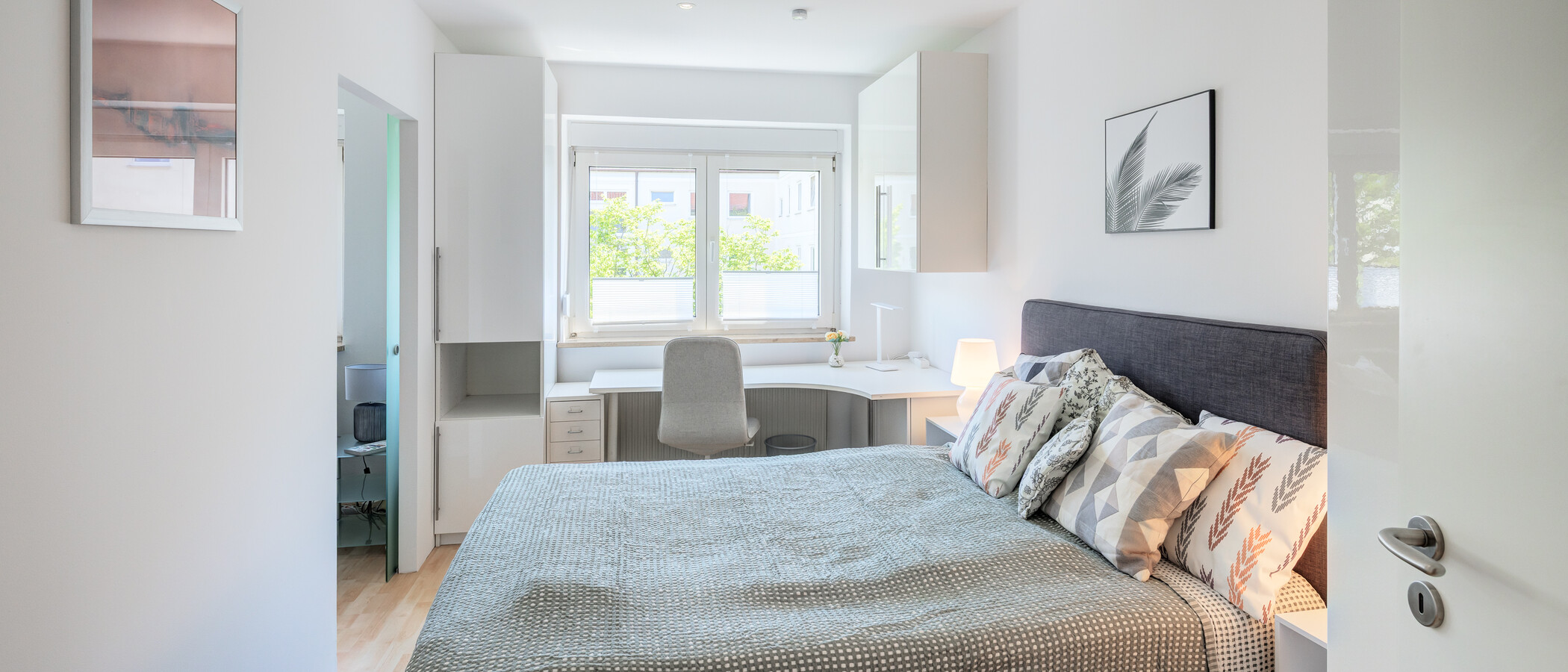 公寓 München Schwabing - Alte Heide 04 卧室 7927