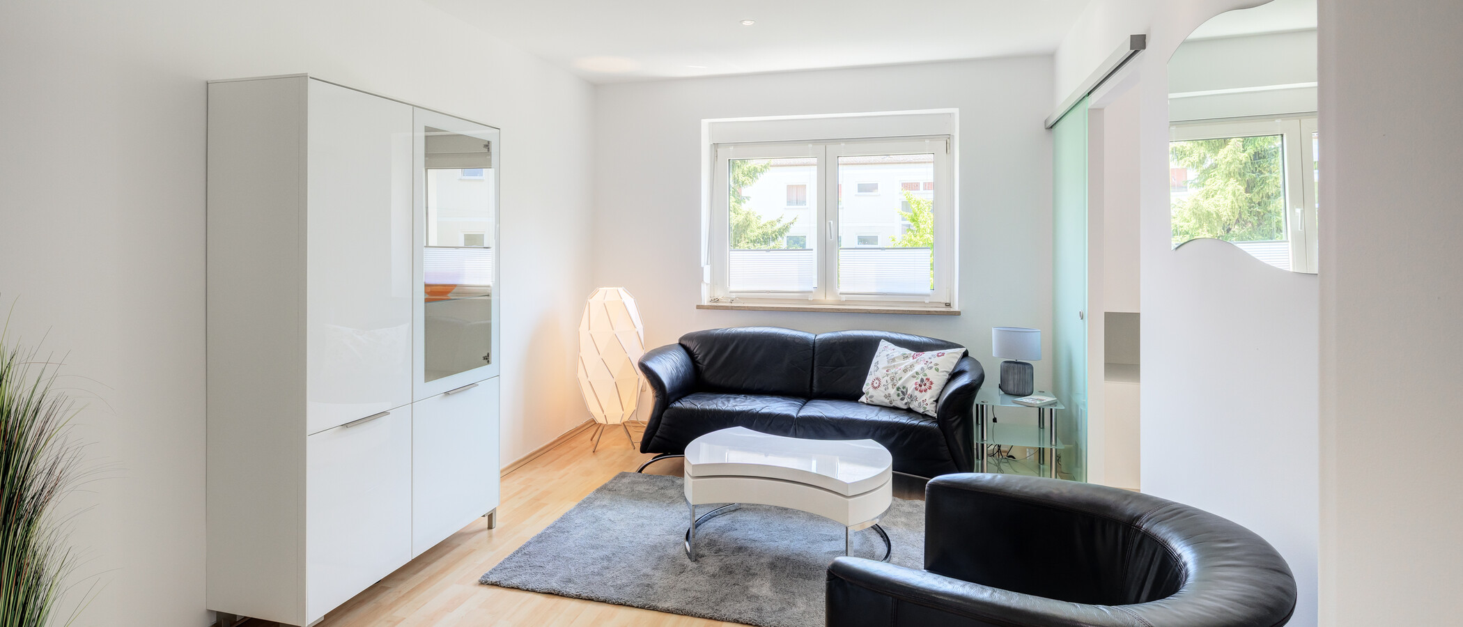 公寓 München Schwabing - Alte Heide 01 客厅 7927