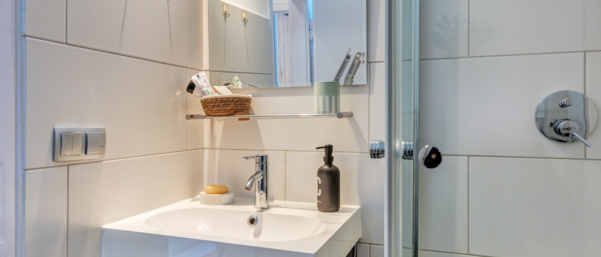 公寓 München Schwabing-Nord (zw. Belgrad- & Leopoldstraße) 01 卫生间 8072