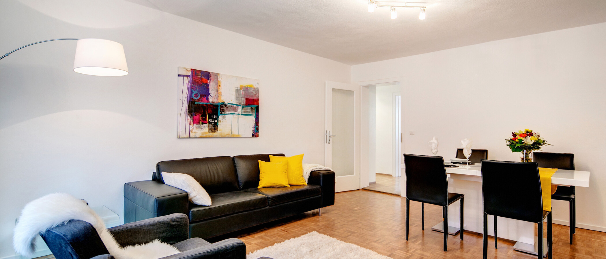 公寓 München Lehel 02 客厅 8256