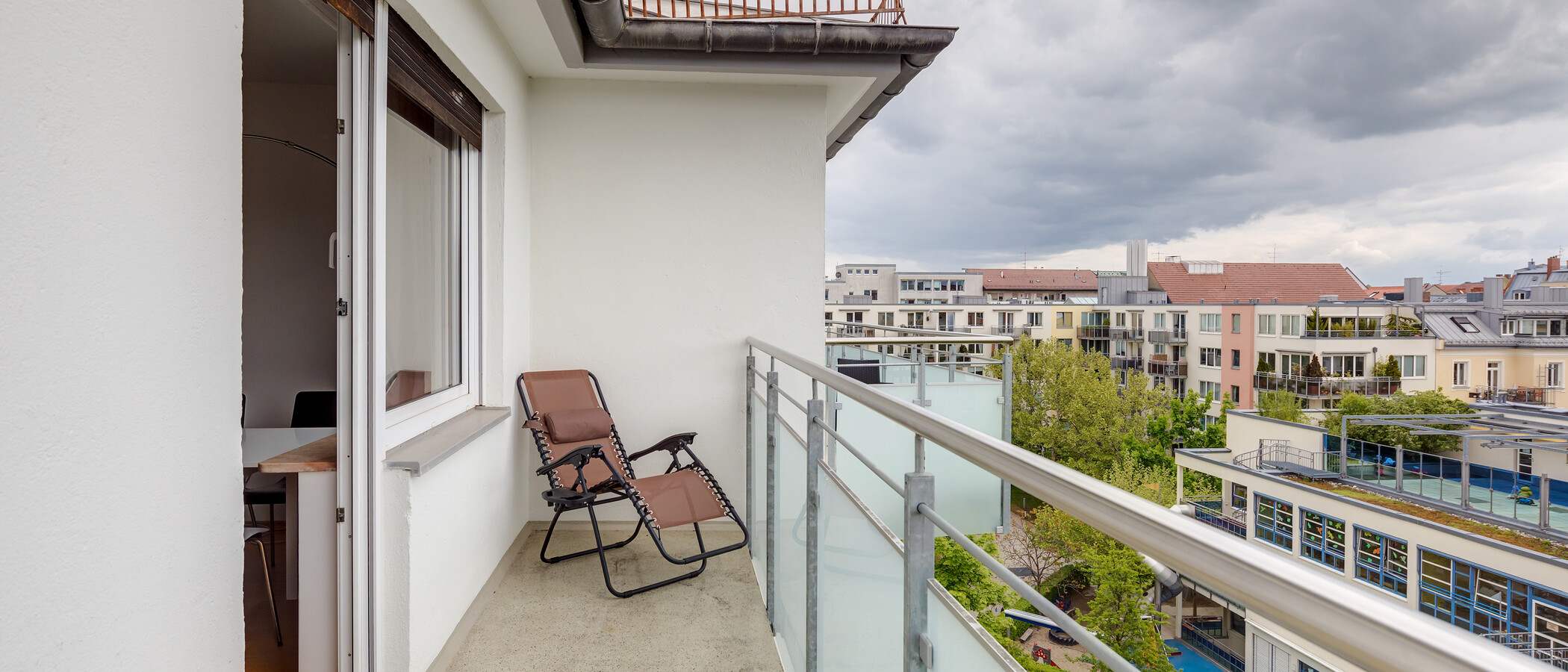公寓 München Maxvorstadt - Museumsviertel 01 阳台 8905