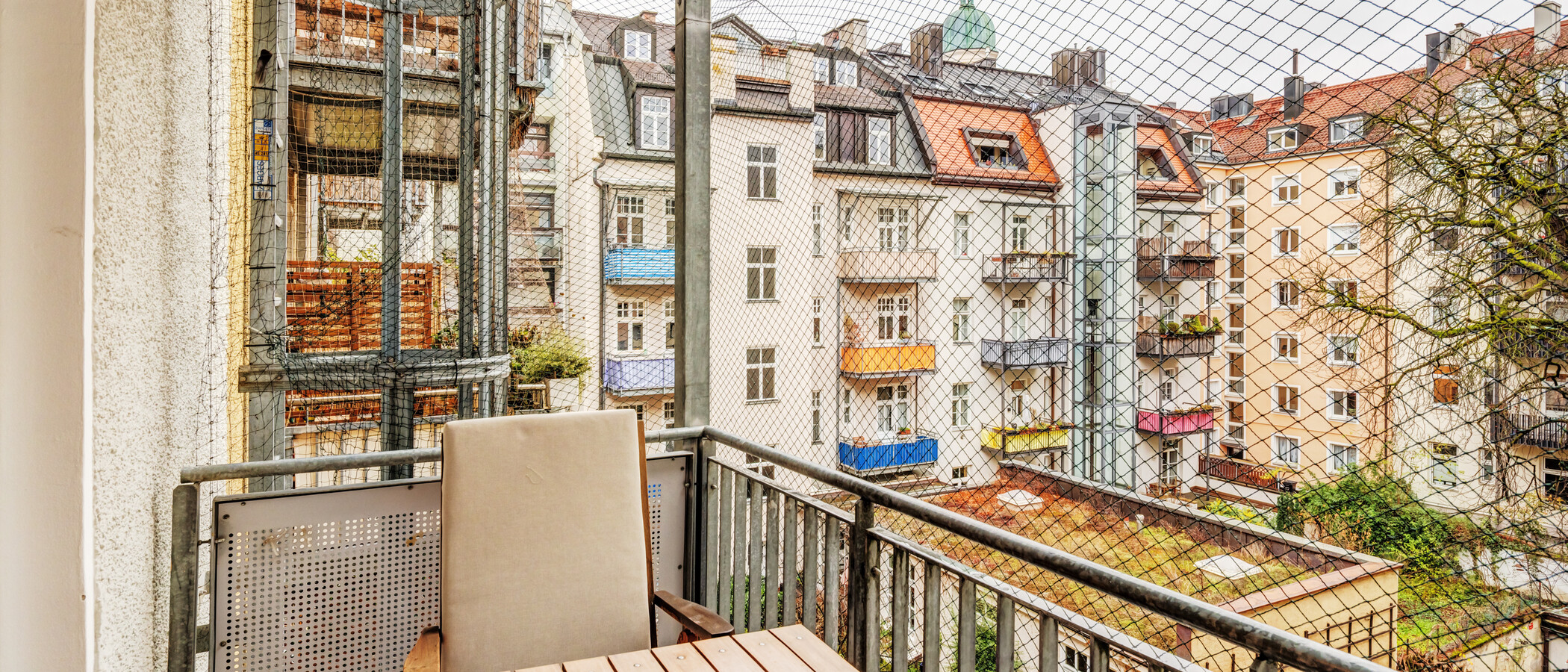 公寓 München Maxvorstadt - Rund um den Josephsplatz 02 阳台 8953