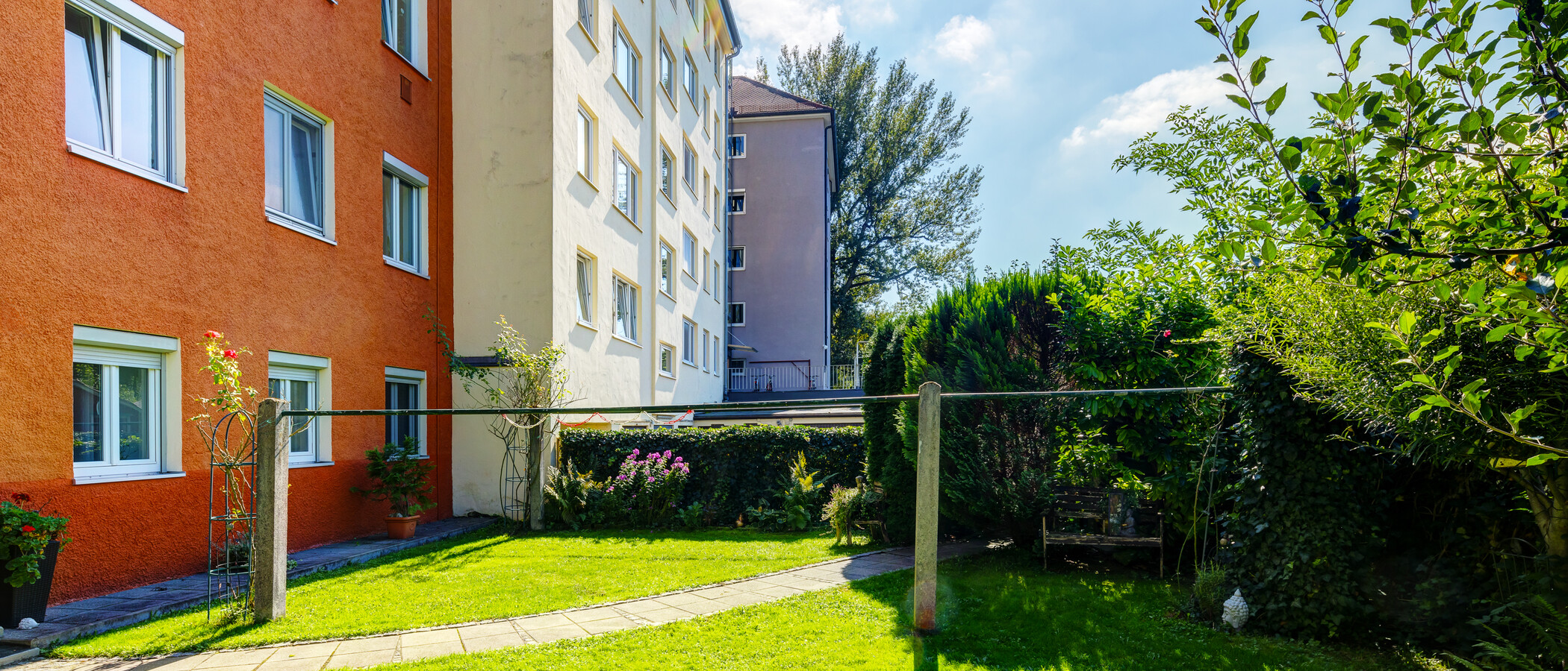 公寓 München Thalkirchen 02 共用花园 9295