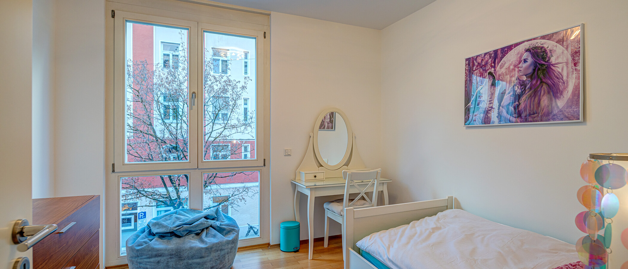 公寓 München Haidhausen 01 第二卧室 9391