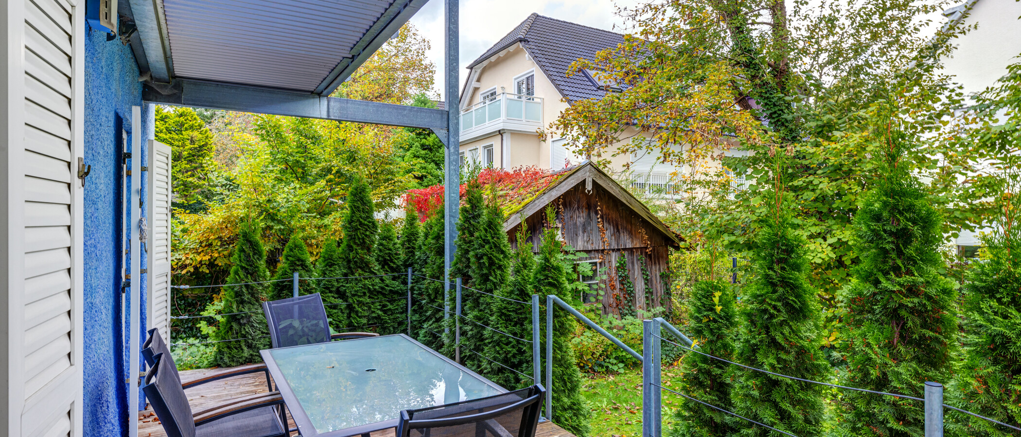 公寓 München Waldtrudering 03 露台 9555