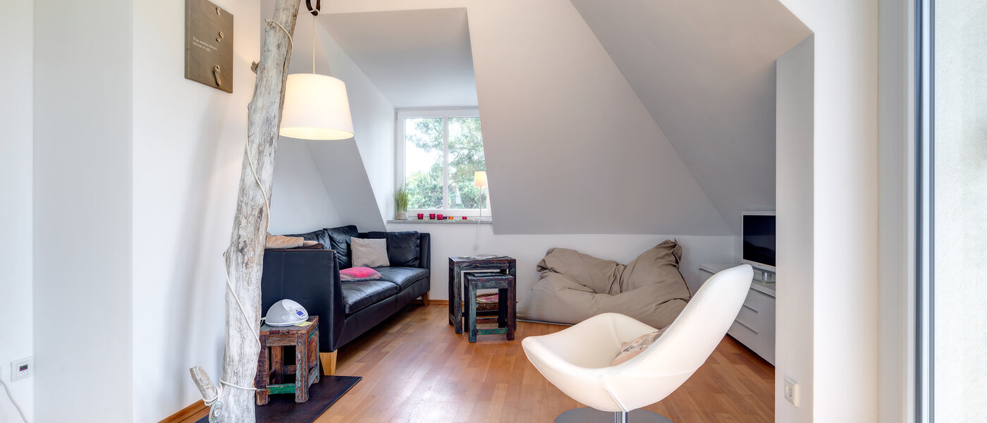 屋顶露台公寓 München Obermenzing 02 客厅 9637