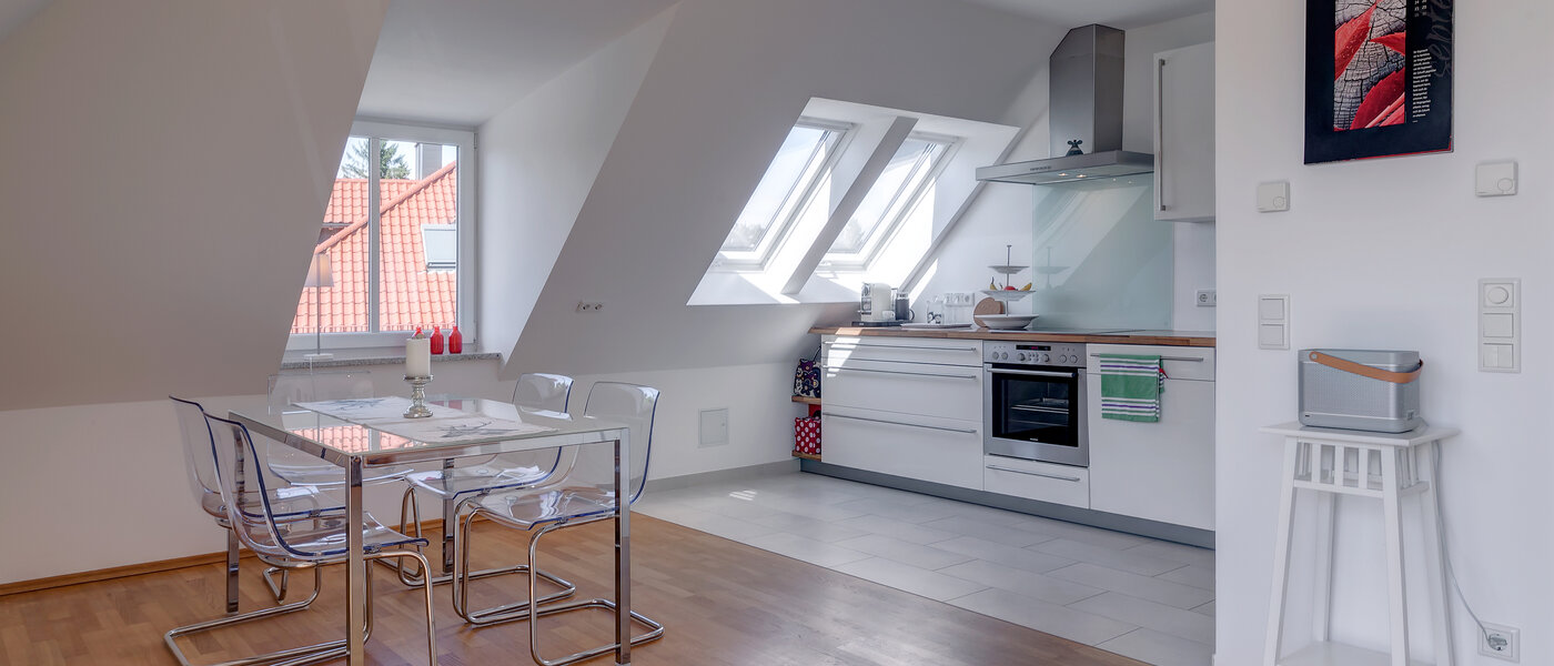 屋顶露台公寓 München Obermenzing 05 客厅 9637