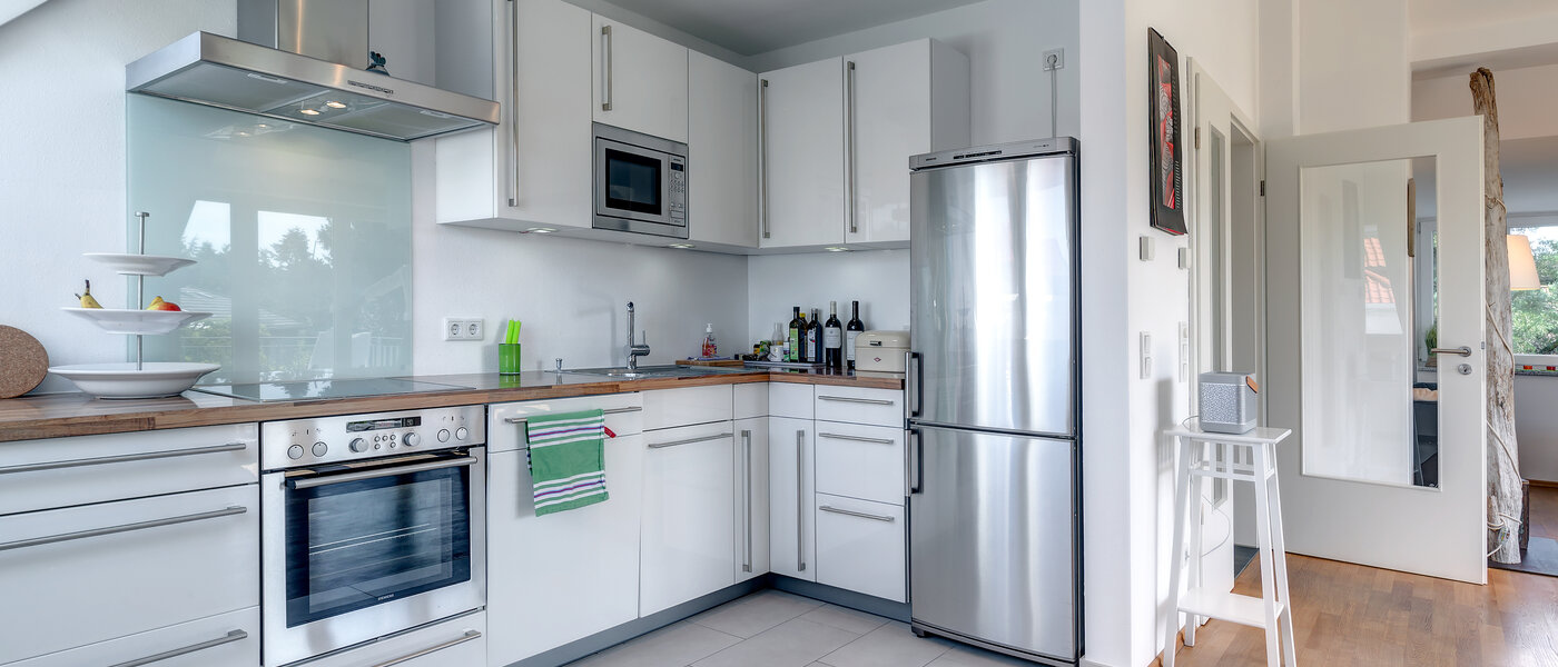 屋顶露台公寓 München Obermenzing 02 厨房 9637