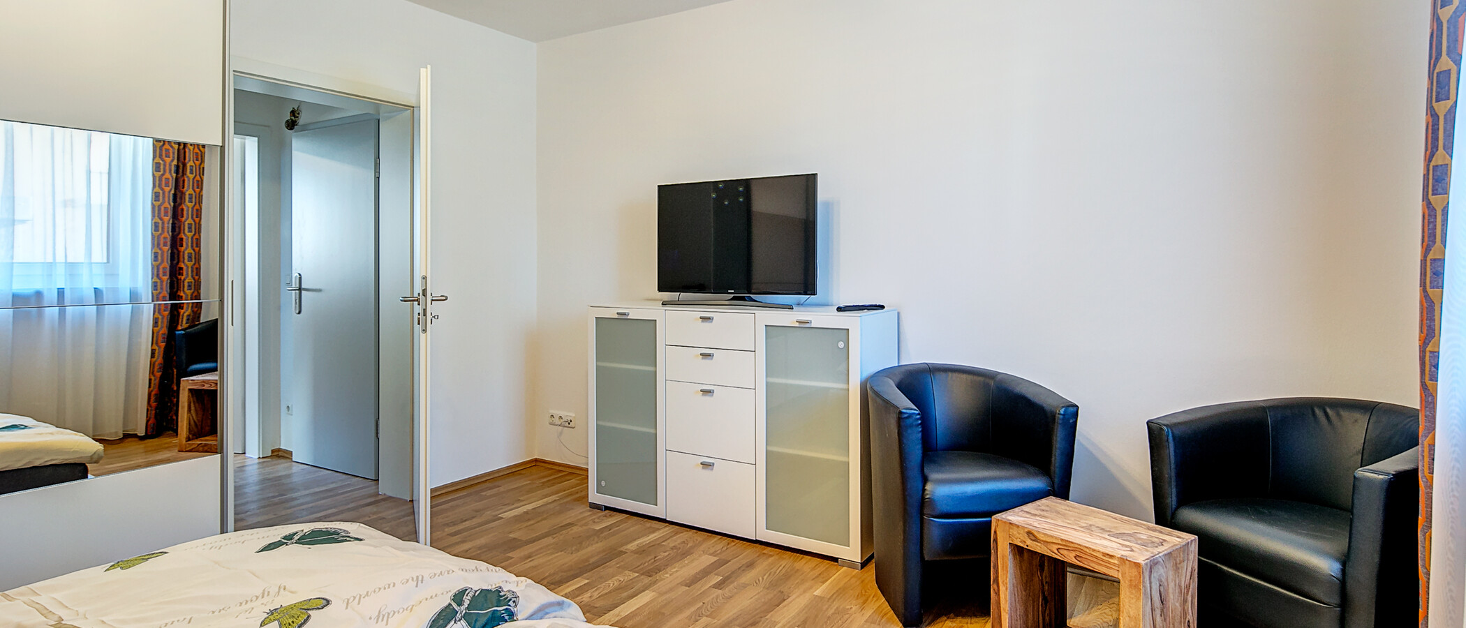 公寓 München Hasenbergl 03 客厅 9831