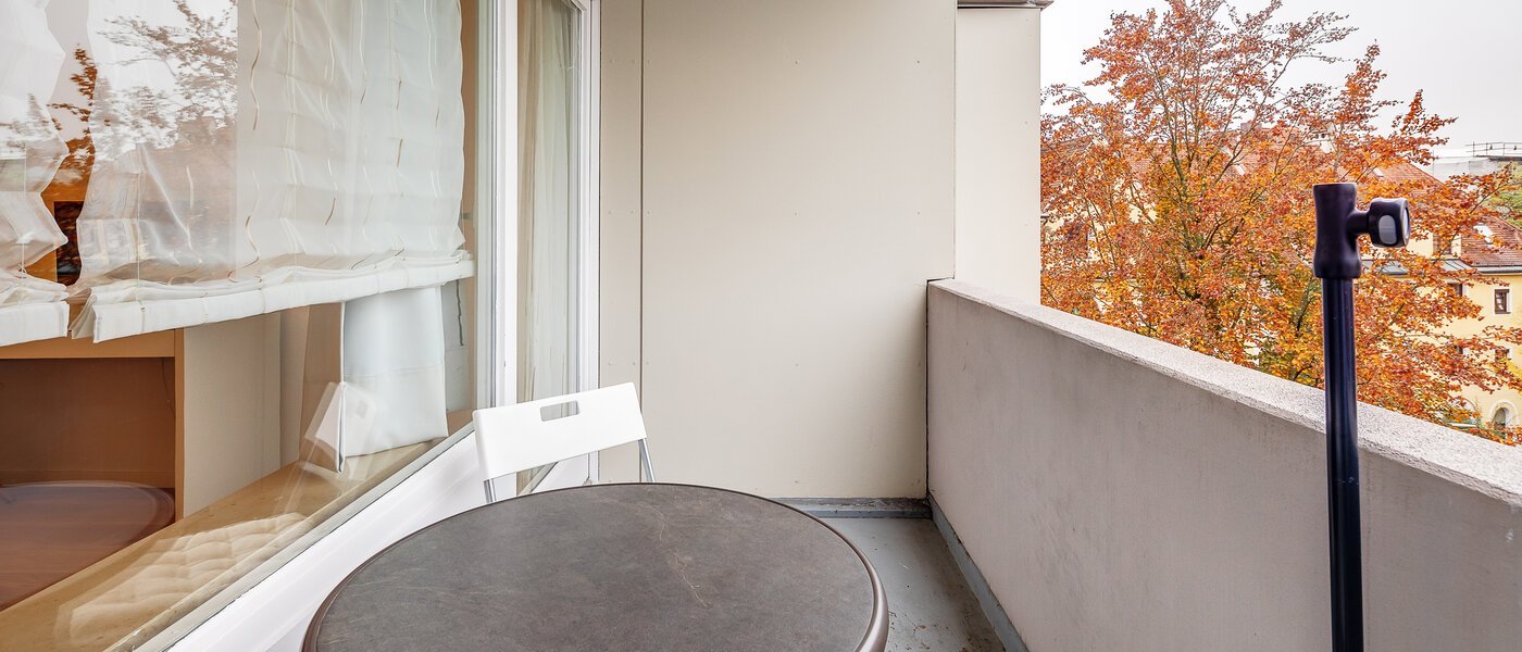 公寓 München Schwabing-Nord (zw. Leopoldstraße & Englischen Garten) 02 阳台 9873