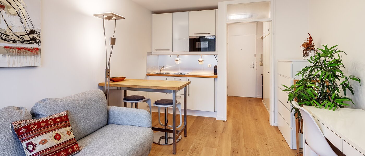 公寓 München Schwabing-Nord (zw. Leopoldstraße & Englischen Garten) 01 生活区 9873