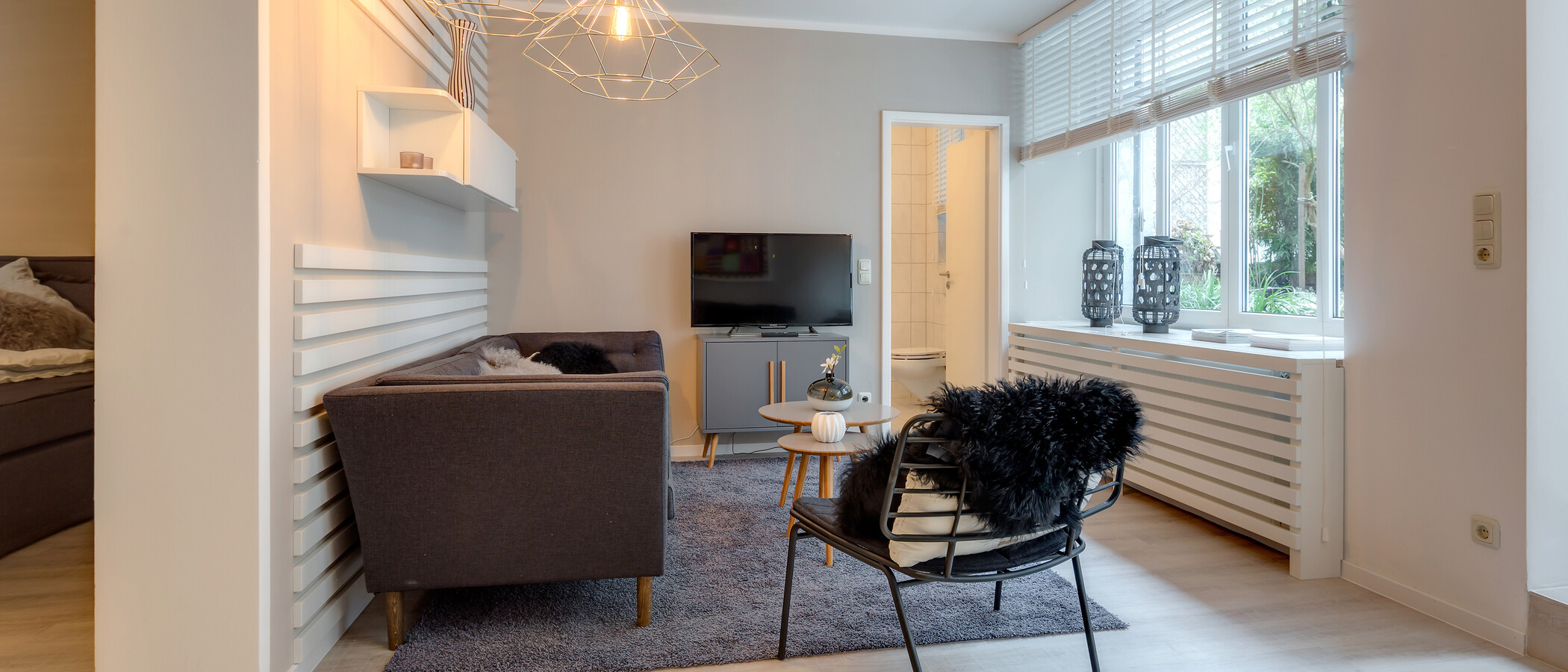 公寓 München Schwabing-West (rund um den Hohenzollernplatz) 02 客厅 9957