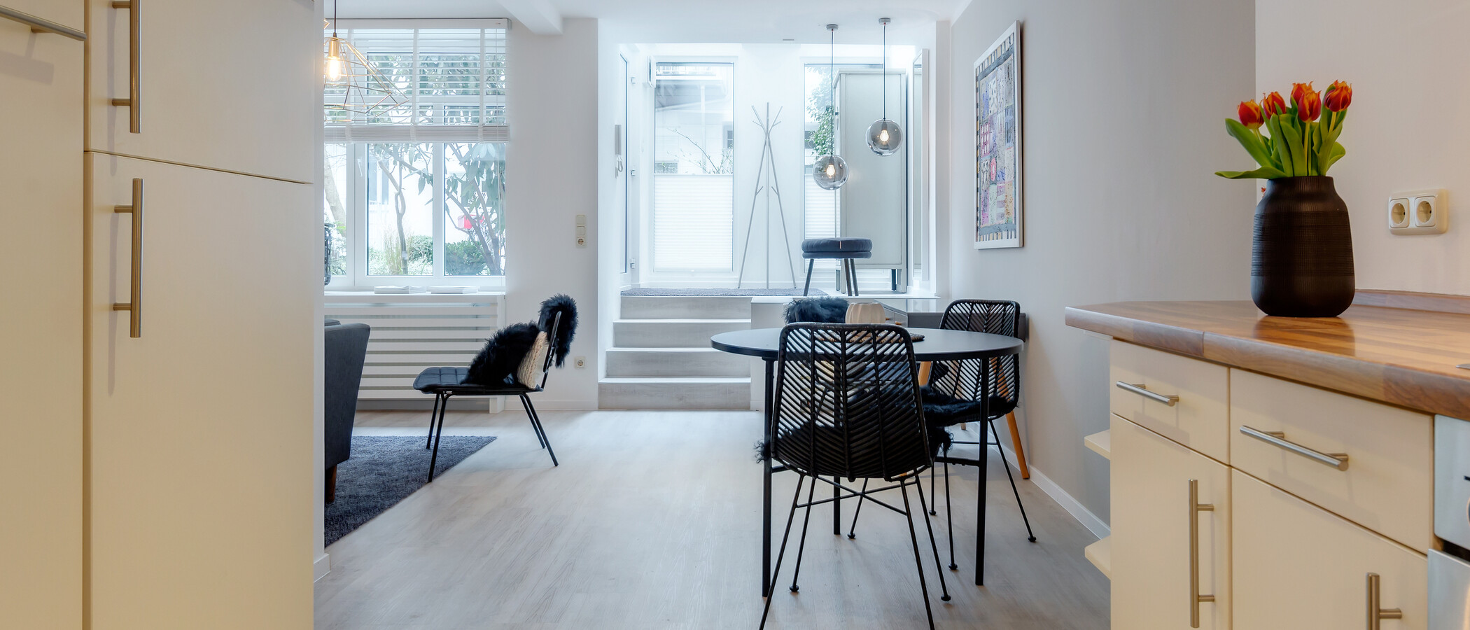 公寓 München Schwabing-West (rund um den Hohenzollernplatz) 04 厨房 9957