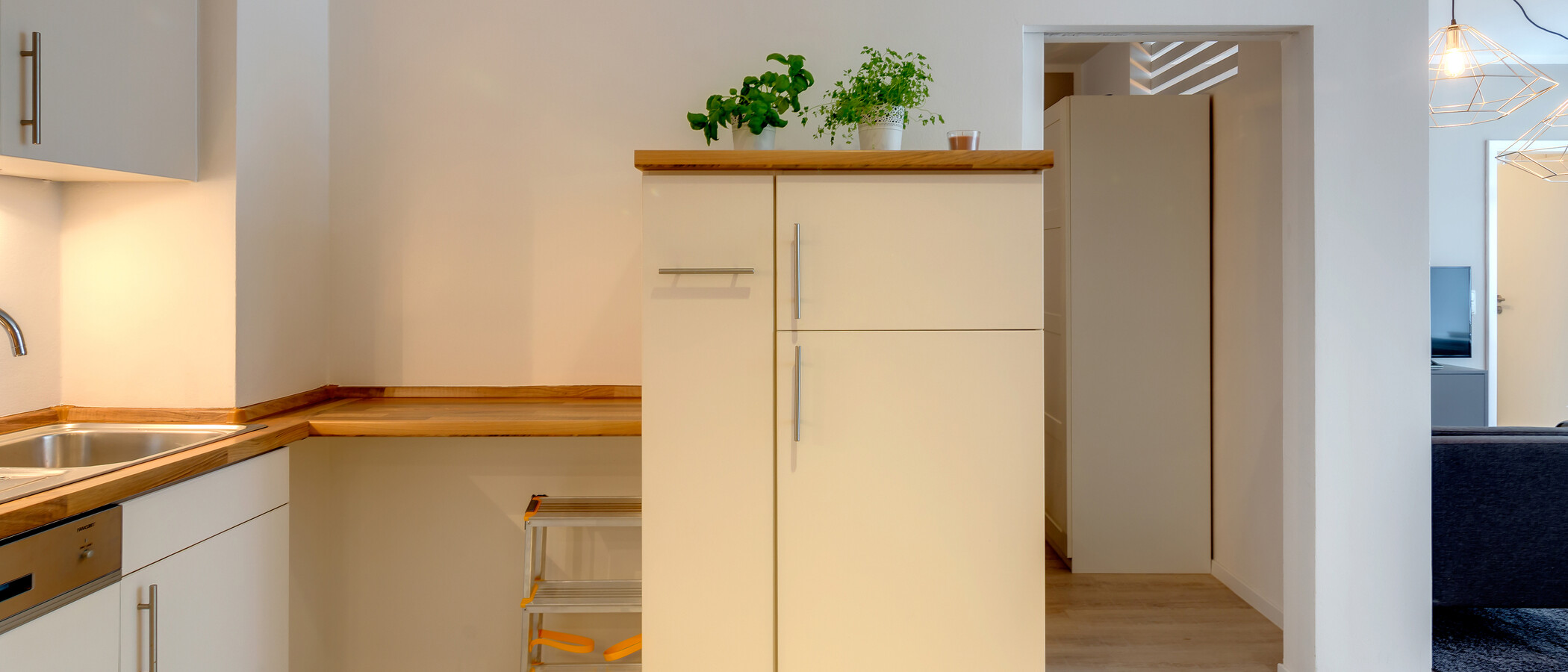 公寓 München Schwabing-West (rund um den Hohenzollernplatz) 05 厨房 9957