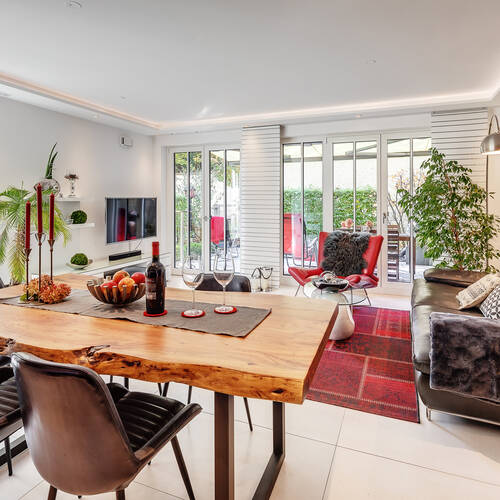 带花园公寓 与 2 房间 | 慕尼黑-Schwabing | 12380