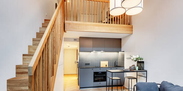 越层公寓 与 1.5 房间 | 慕尼黑-Herzogpark | 12618