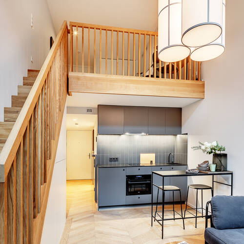 越层公寓 与 1.5 房间 | 慕尼黑-Herzogpark | 12618