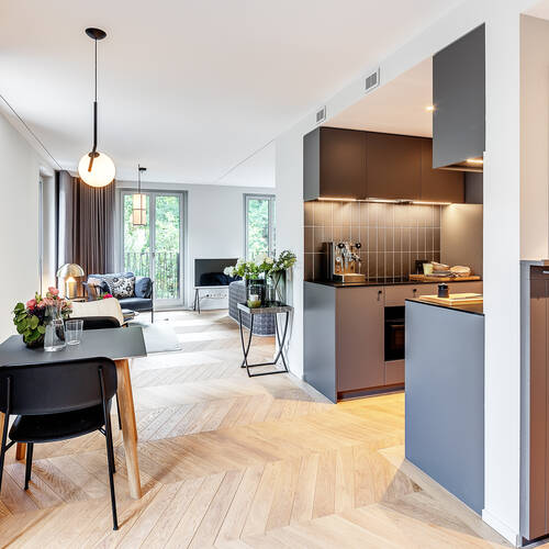 公寓 与 1 房间 | 慕尼黑-Herzogpark | 12619