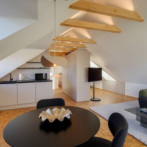 阁楼公寓 与 1 房间 | 慕尼黑-Forstenried | 14733