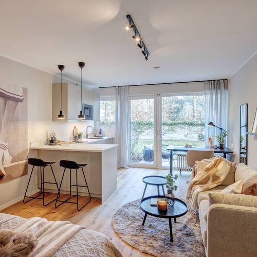 公寓 与 1 房间 | 慕尼黑-Schwabing | 14736