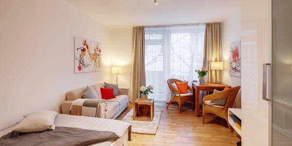 公寓 和 1 房间 | 慕尼黑-Schwabing | 5989