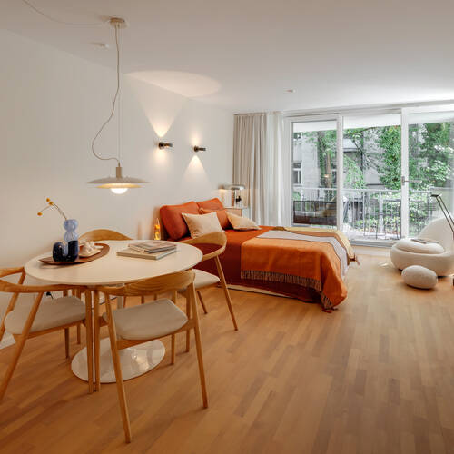 公寓 与 1 房间 | 慕尼黑-Schwabing | 7964