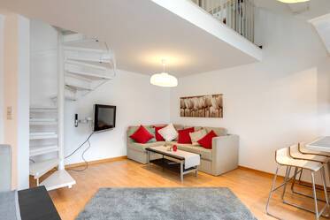 布置非常精美的 双层公寓 在 Fasangarten