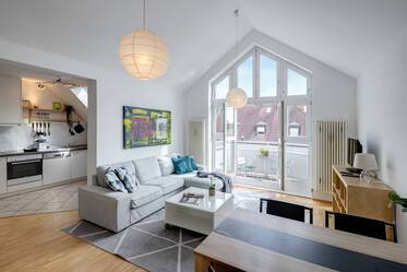 布置非常精美的 公寓 在 Maxvorstadt