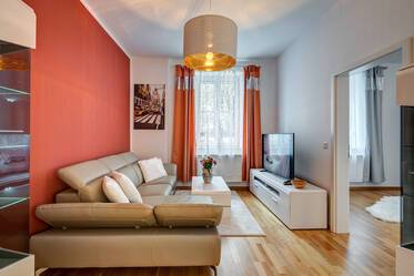 新装修的两室公寓，地理位置优越