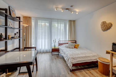 Helles möbliertes Apartment in Moosach