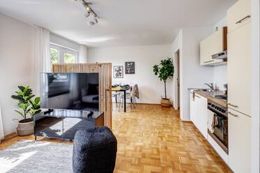 Sonniges Apartment zur ruhigen Gartenseite ausgerichtet 