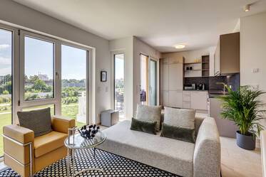 装修豪华的 公寓 在 Pasing