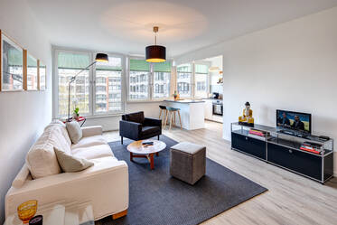 宽敞的一室公寓，配备高品质设施