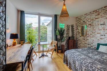 出租：位于安静后楼的带家具公寓