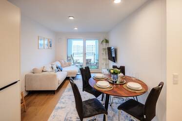 带宽敞南阳台的现代化新公寓