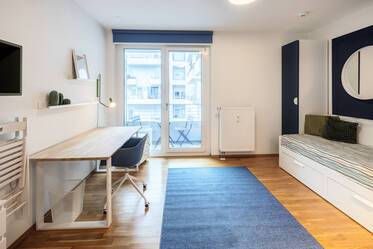 崭新带家具的学生公寓位于Laim