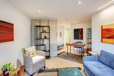 1.5室带花园公寓，布局独特