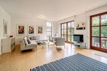 布置精美的 房子 在 Hadern