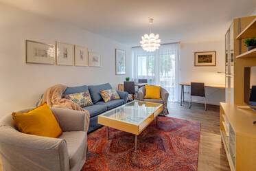 Luitpoldpark 附近带家具的两室公寓出租