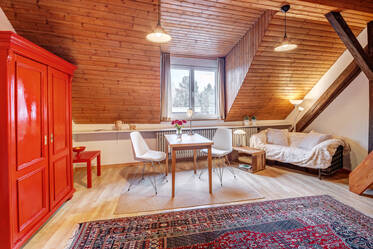 位于慕尼黑-Solln的一套迷人的1.5居室公寓，坐落于一栋历史建筑内